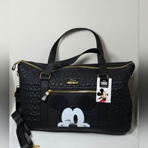 Disney Winking Mickey Mouse Weekender Bag